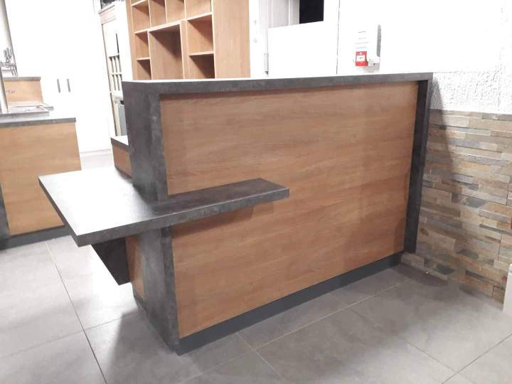 Agencement bois sur mesure Barr