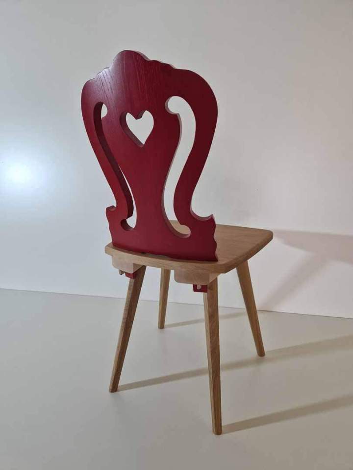 Fabrication de chaises alsaciennes Barr