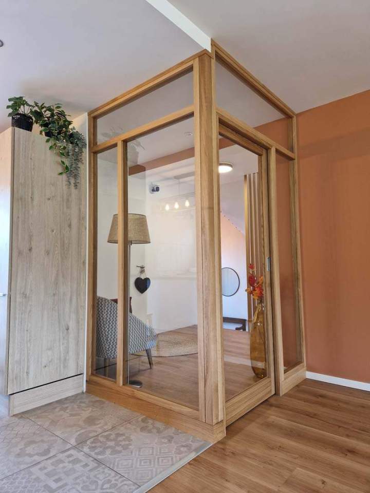 Installation de verrière intérieure Barr