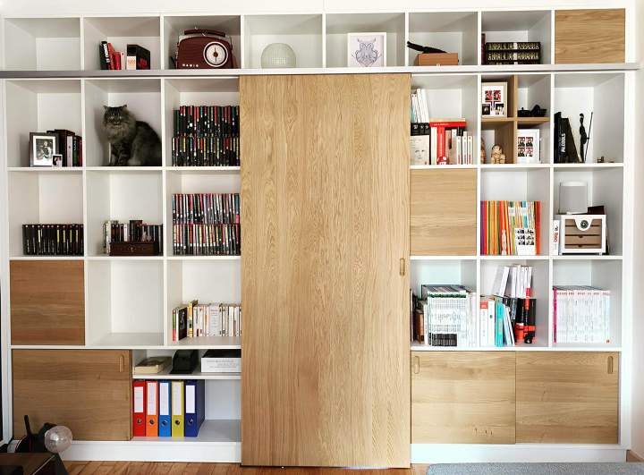 Bibliothèque sur mesure Barr
